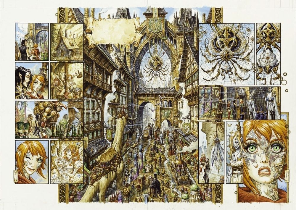 Комикс Вика и ярость Оберона. Том 1