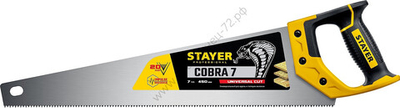 STAYER Cobra 7 450 мм, Универсальная ножовка (1510-45)