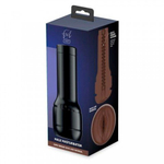 Мастурбатор Feel Stroker от KIIROO вульва (темно-коричневый)