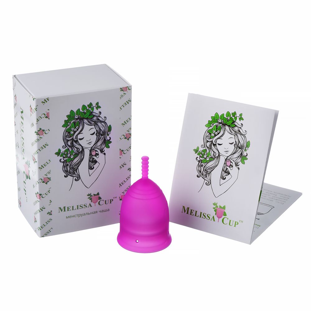 Менструальная чаша Melissacup Simply цвет малиновый размер L 1 шт