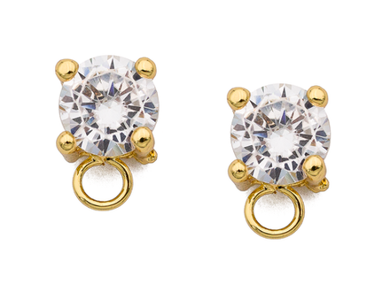 Швензы-гвоздики Crystal 5мм