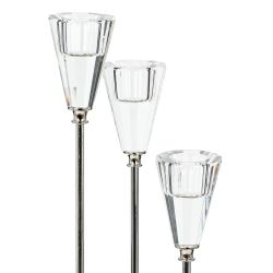 GAEM Подсвечник, L11 W11 H35 см