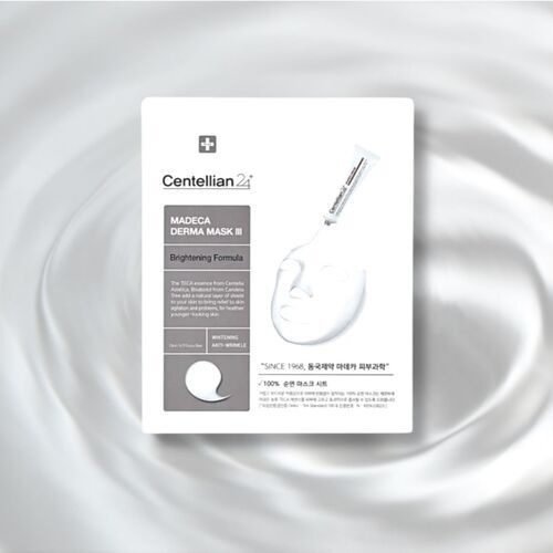 Centellian24 Маска тканевая для сияния кожи - Madeca derma mask III brightening formula, 25мл