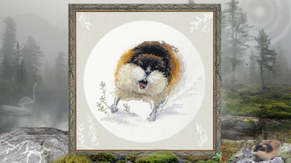 "Лемминг"-C415  вышивка