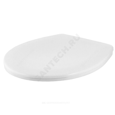 Сиденье для унитаза полипропилен универсальное белое Серия К Орио К-01