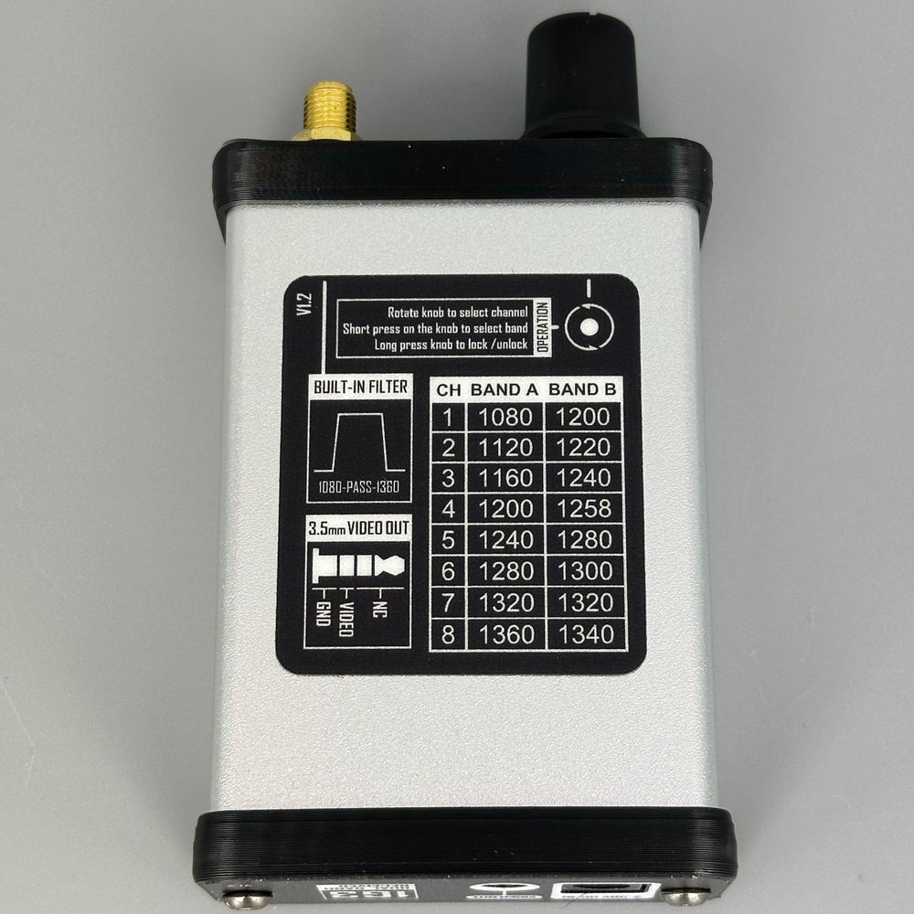 Видеоприемник Rushfpv 1.3 GHz V2 VRX + Антенна