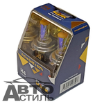 Автолампа H4 12V 60/55W P43t Маяк  +60% Active Gold 72420AG+60 (к-т)