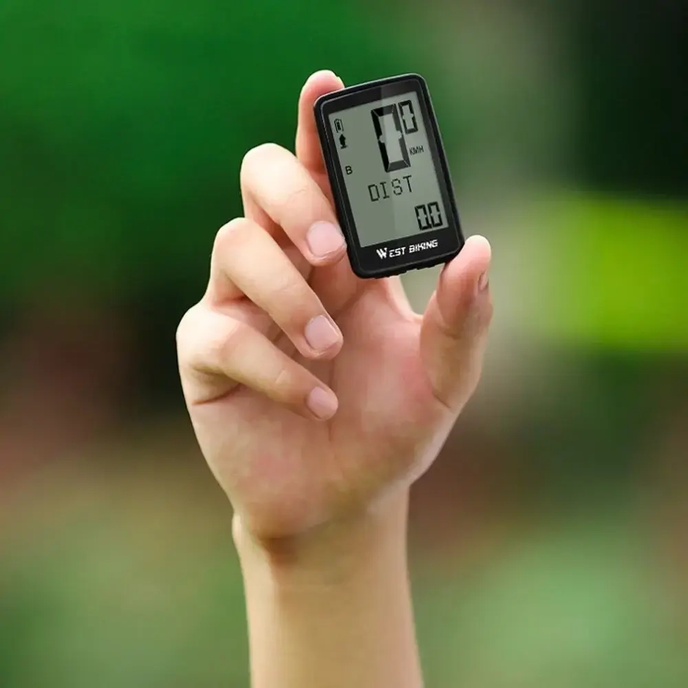 Велокомпьютер беспроводной West Biking YP0702075, 17 функций