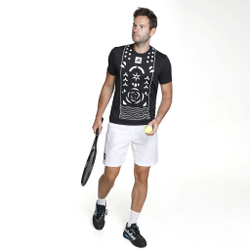 Мужские теннисные шорты adidas Paris Ergo Shorts Men - White, Grey