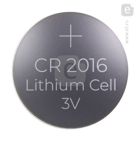 Элемент питания IEK  CR2016 T