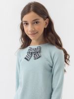 Джемпер голубой для девочки арт. AT824-1