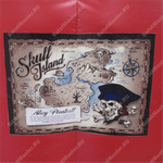 Большой надувной батут-горка "Корабль флибустьеров" 12*8*6 м