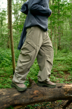 Брюки Nothomme Blue Outdoor Water-Repellent Adjustable Cargo Pants "Grey Khaki"