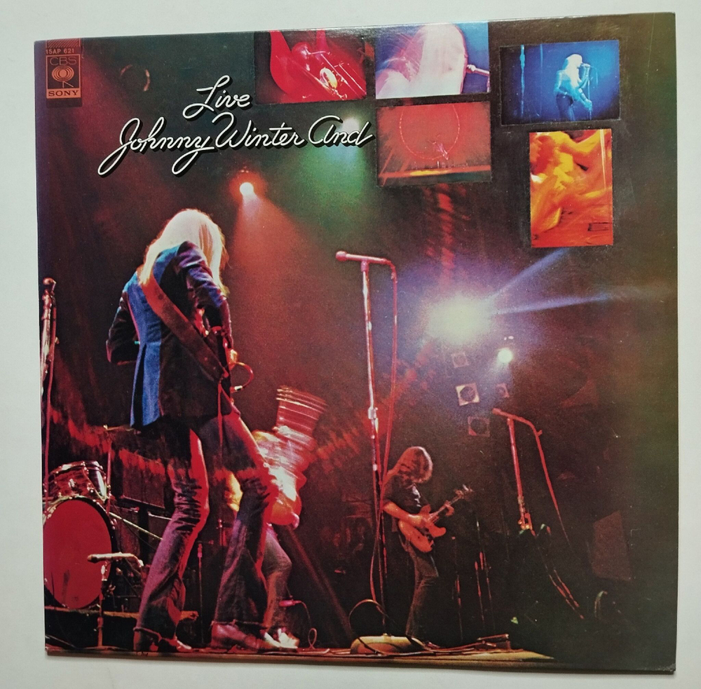 Винтажная виниловая пластинка LP Johnny Winter And Live (Japan 1977) (No Obi)