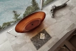 Ванна прозрачная ABBER Kristall AT9702Opal 180х85