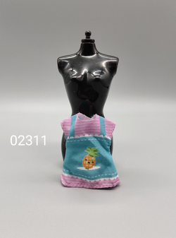 Одежда для куклы Барби - Келли винтаж платье 02311