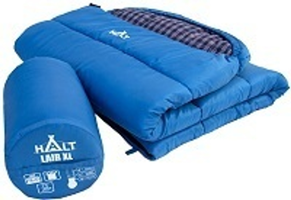 Спальный мешок Одеяло Halt Lair XL 230х95см  +6/+2/-12°С  32х45см Файберпласт 2.6кг