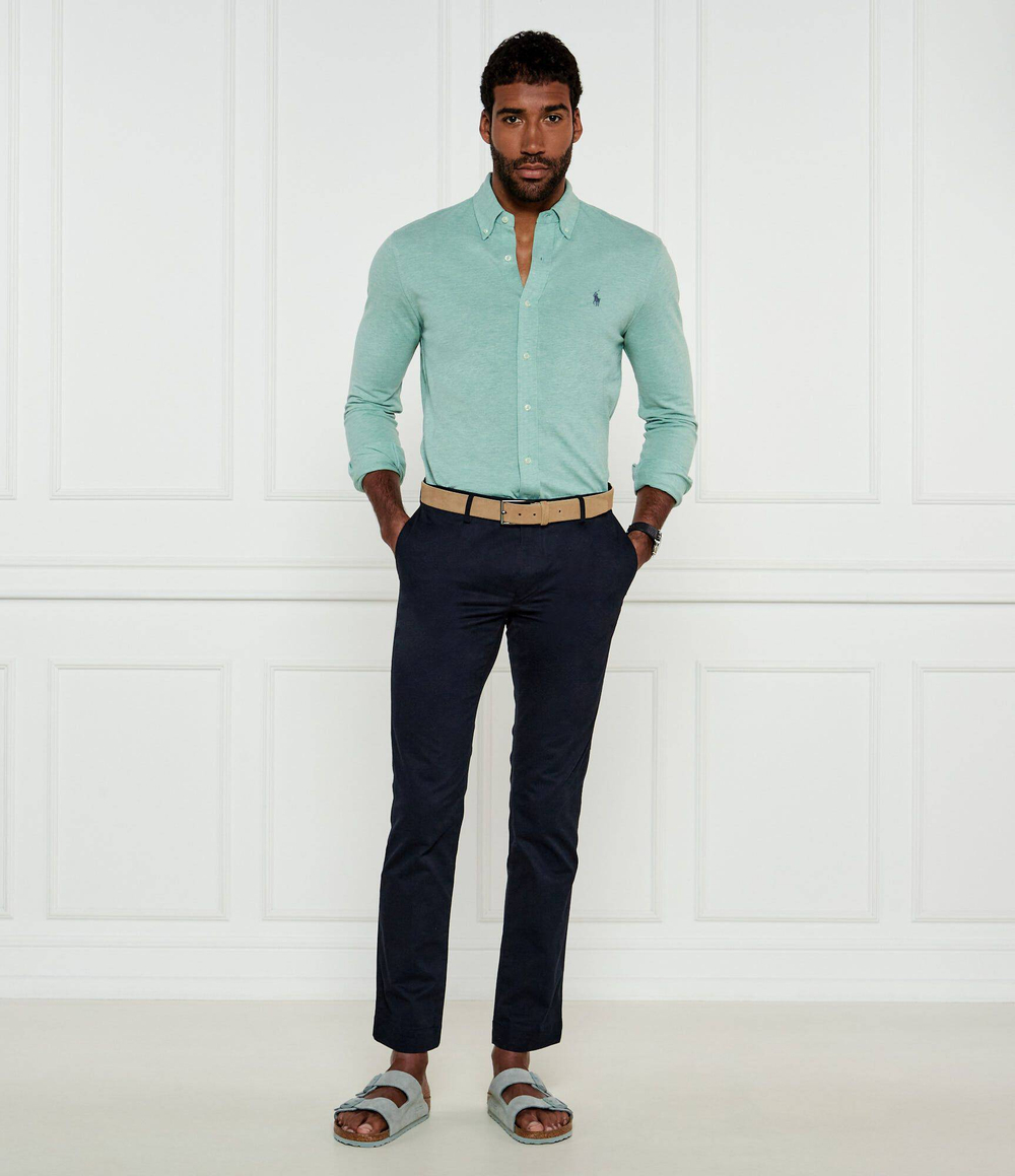 Рубашка POLO RALPH LAUREN - мятный(710654408)