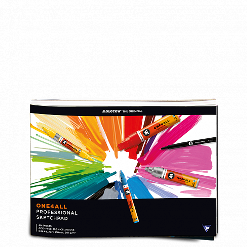 Альбом Molotow ARTPAD ONE4ALL - А4 (Плотная бумага)