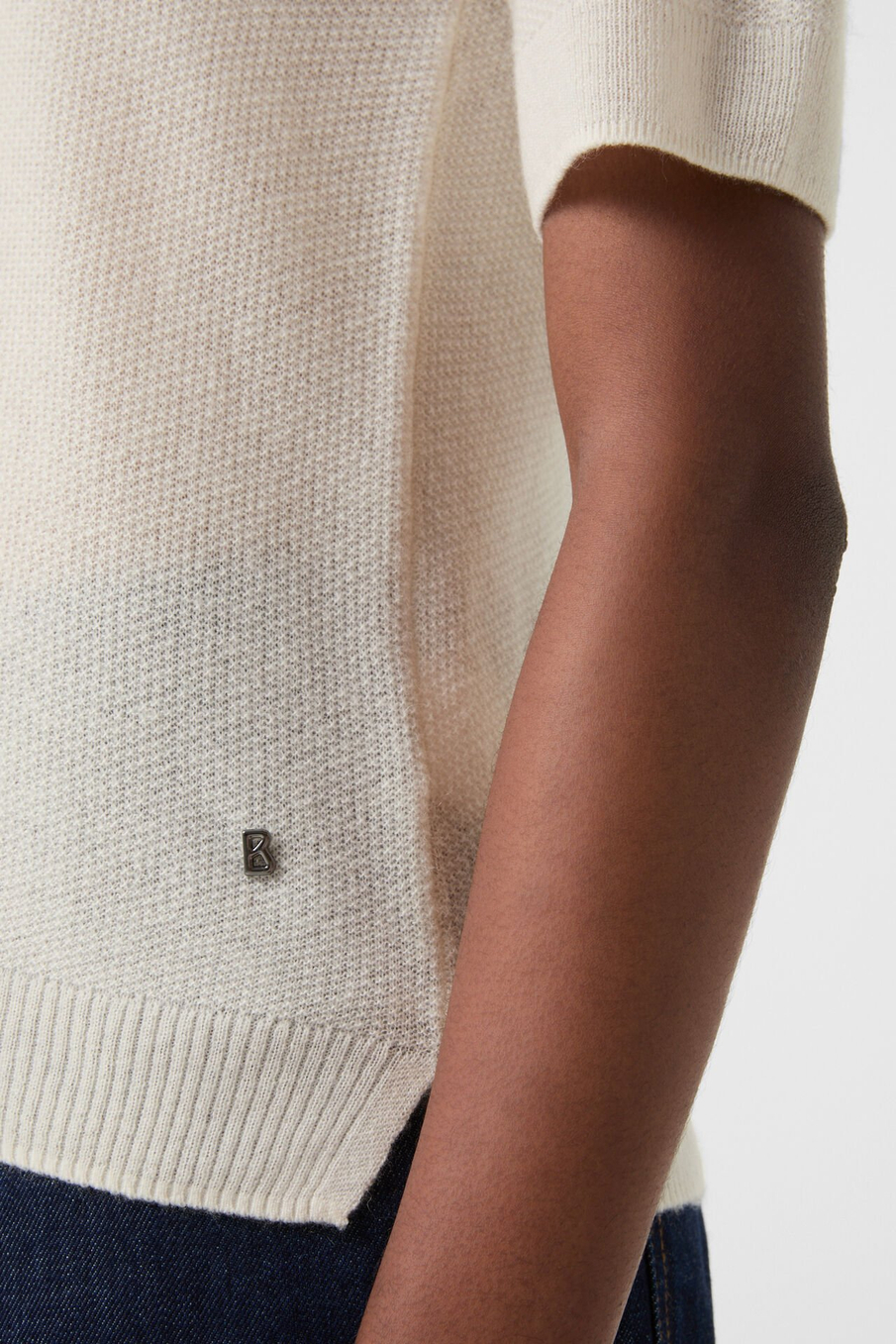 Джемпер BOGNER SHARI в молочном цвете