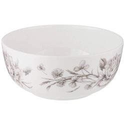 САЛАТНИК-ТАРЕЛКА СУПОВАЯ LEFARD "WHITE FLOWER" 15,5*7 СМ 800 МЛ (КОР=24ШТ.)
