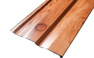 Металлический сайдинг «Корабельная доска», полиэстер глянцевый 0,45мм.