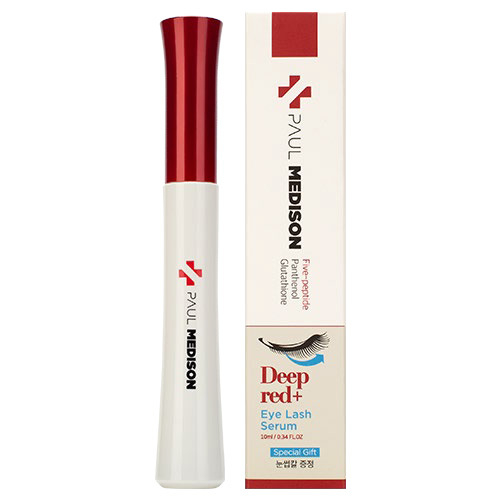 Восстанавливающая сыворотка для ресниц + триммер для коррекции бровей Paul Medison Deep-Red Eye Lash Glamour Serum 10мл