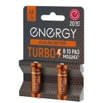 Батарейка алкалиновая Energy Turbo LRB (AА)