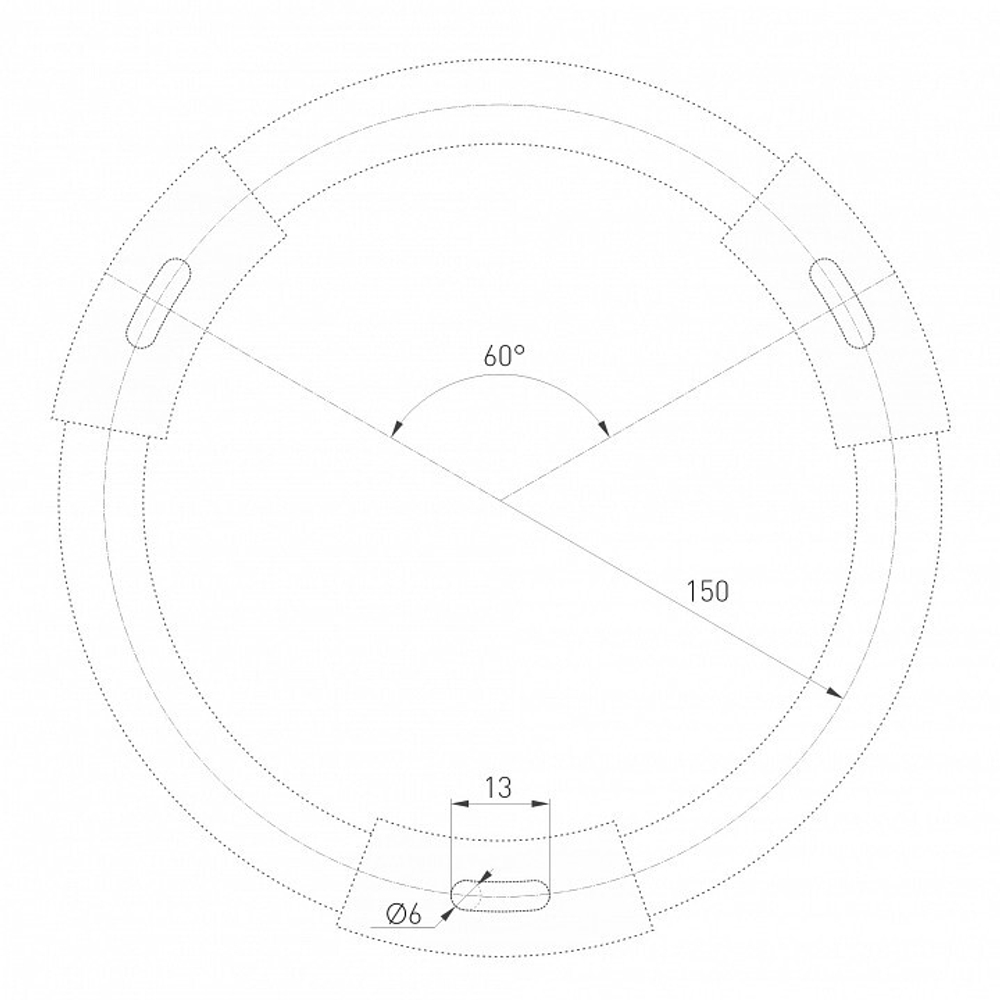 Накладной светильник Arlight RONDO 034810