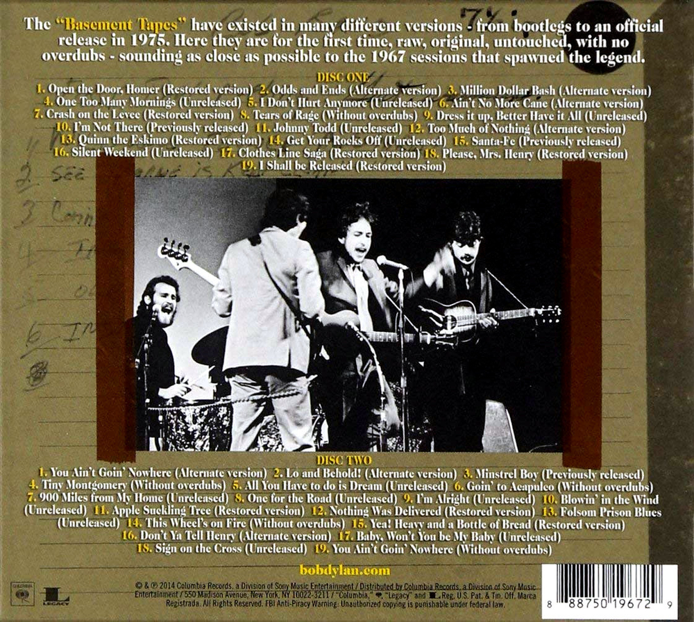 Bob Dylan & The Band / The Basement Tapes Raw: The Bootleg Series Vol. 11 (2CD)