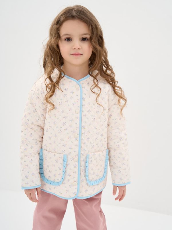 Куртка стеганая на кнопках 