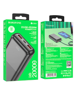 Внешний аккумулятор BOROFONE BJ36A 20000 mAh быстрая зарядка 22,5W