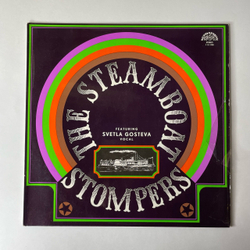 Винтажная виниловая пластинка LP The Steamboat Stompers, Featuring Svetla Gosteva (Чехословакия 1979)