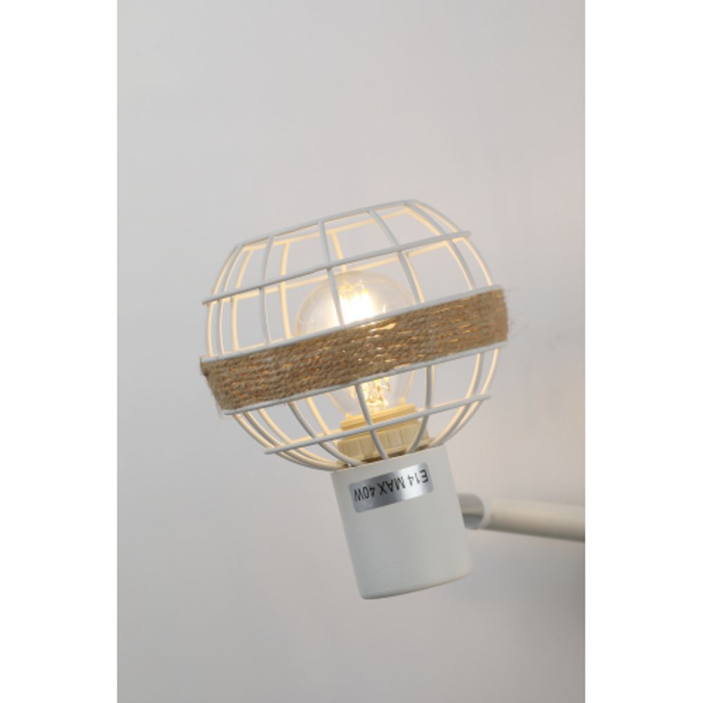 Светильник настенно-потолочный спот Rivoli Anselma 7034-702 2 x E14 40 Вт поворотный