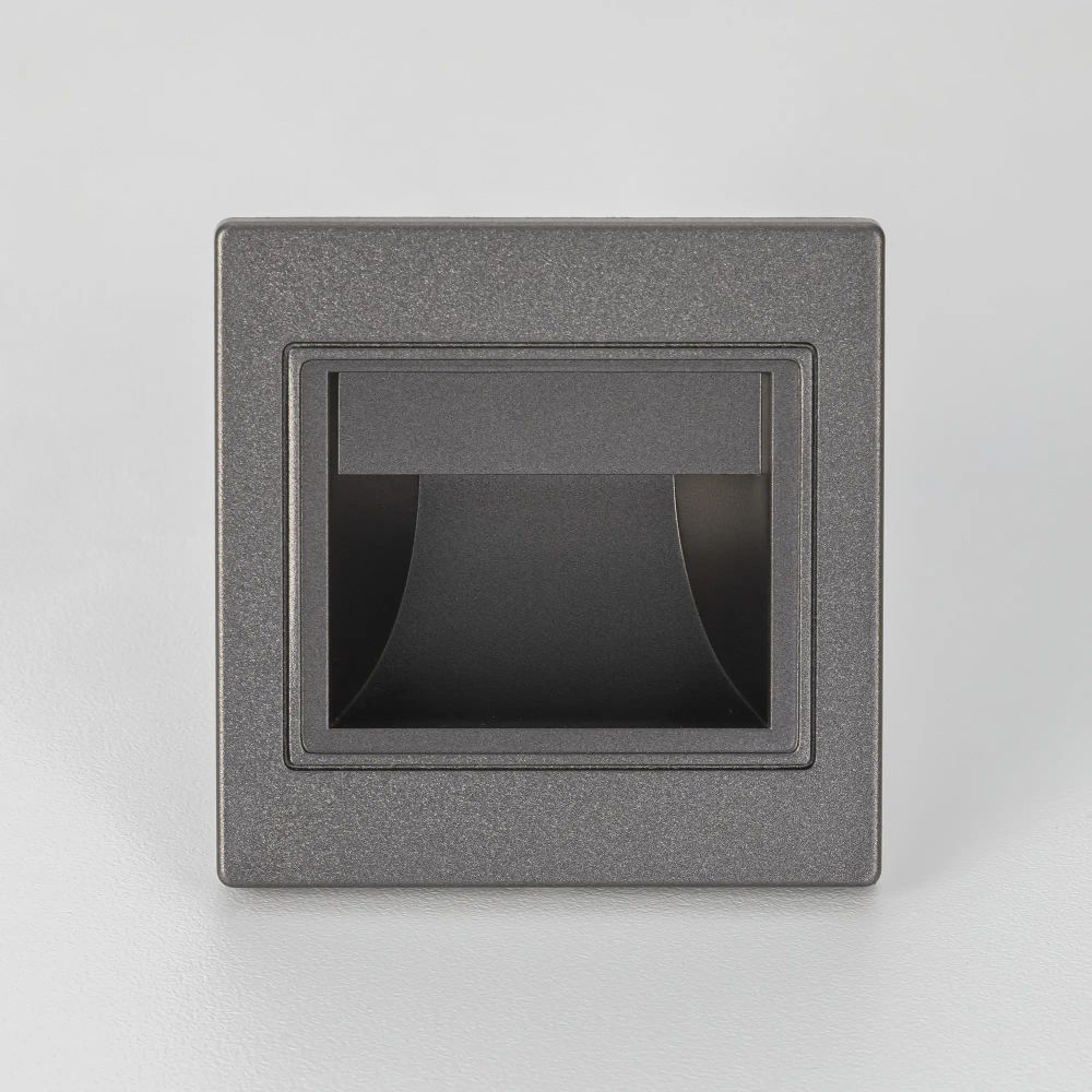 Citilux Скалли CLD005K1 LED Встраиваемый светильник лестничный Графит