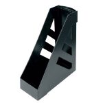 Лоток вертик. СТАММ УЛЬТРА 100 мм черный пластик