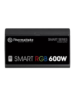 Блок питания Thermaltake Smart  RGB  [PS-SPR-0600NHSAWE-1]  600W / APFC / 80+
