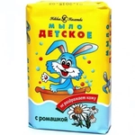 Мыло туалетное ДЕТСКОЕ с экстрактом ромашки 90г