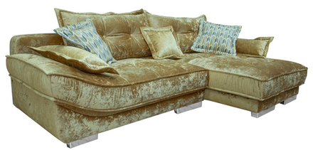 Диван угловой "Миллари" 2ML.6MR (952(1)+952(1) гр., 19)