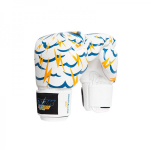 Перчатки Muay Thai Blizzard Monstercloud белые