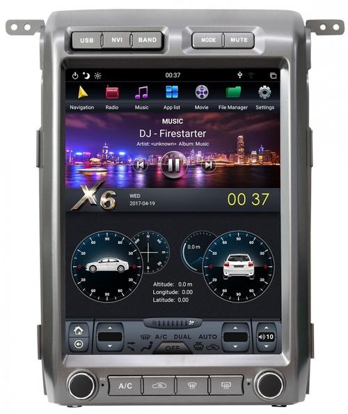 Магнитола для Ford F-150 2009-2014 (SYNC 2) - Kuberg ZF-1311-S2-DSP ("Тесла-Стиль") на Android 9