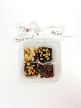 Десерт фруктово-ореховый "Конфеты ассорти" 4 конфеты в блистере