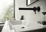 Смеситель для раковины Hansgrohe Finoris 76050670 черный матовый
