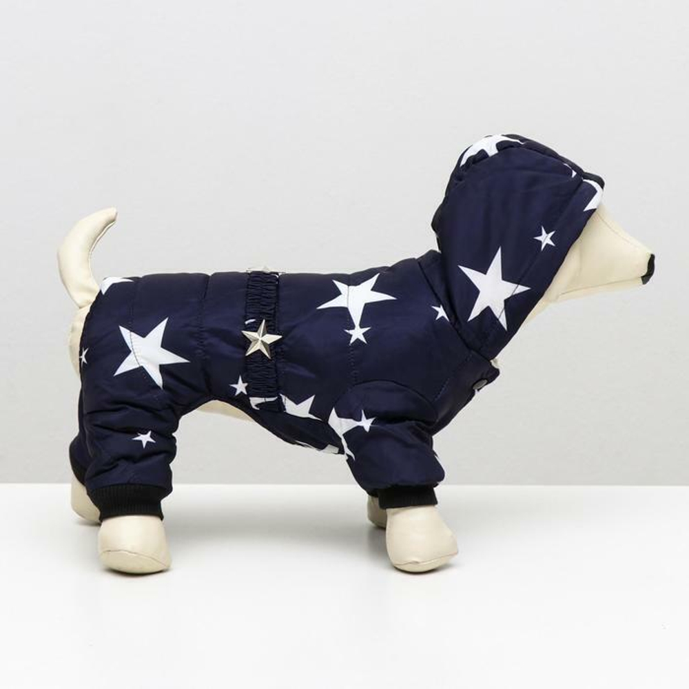 Комбинезон "Звездочки" XXL, ДС 40 см; ОШ 35 см; ОГ 55 см