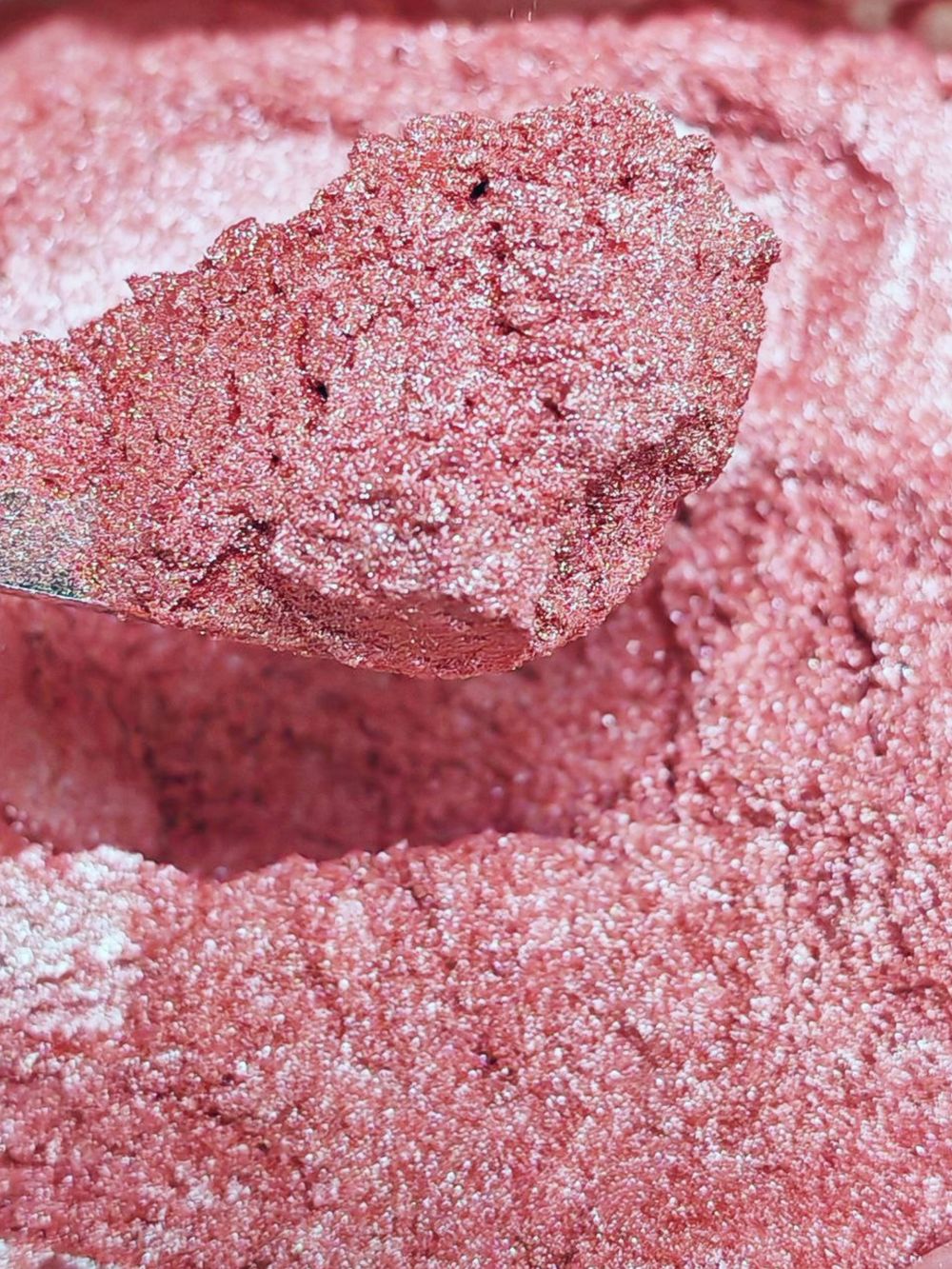 Премиум пигмент 8981 - Коралловый жемчуг мерцающий - универсальный