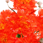 Искусственные цветы «Весеннее вдохновение» 40см 10цветков оранжевые