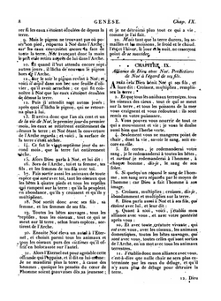 La Sainte Bible. Ou L'Ancien et le Nouveau Testament | J.F. Ostervald