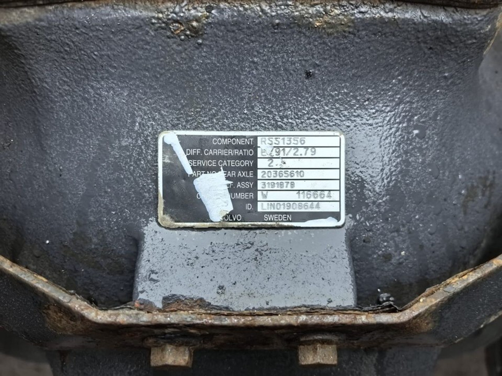 Редуктор заднего моста EV91 RSS1356 2.79