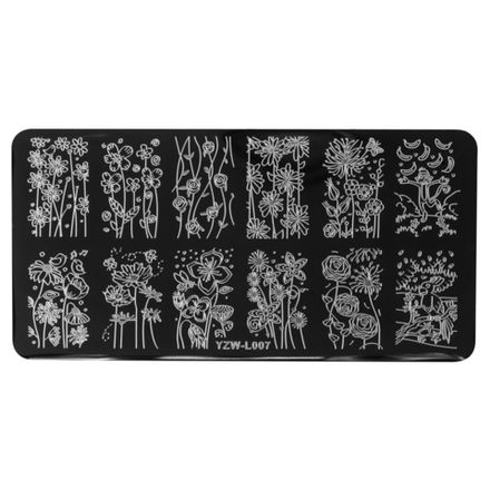 Пластина для стемпинга YZW-L007