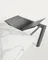 Стол Atta 160 (220) x90 антрацит, керамика